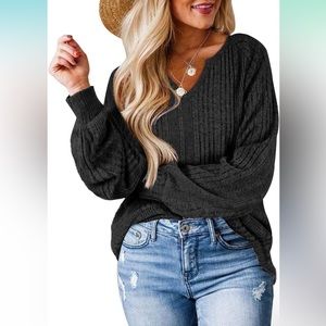 Black Oversized Sweater